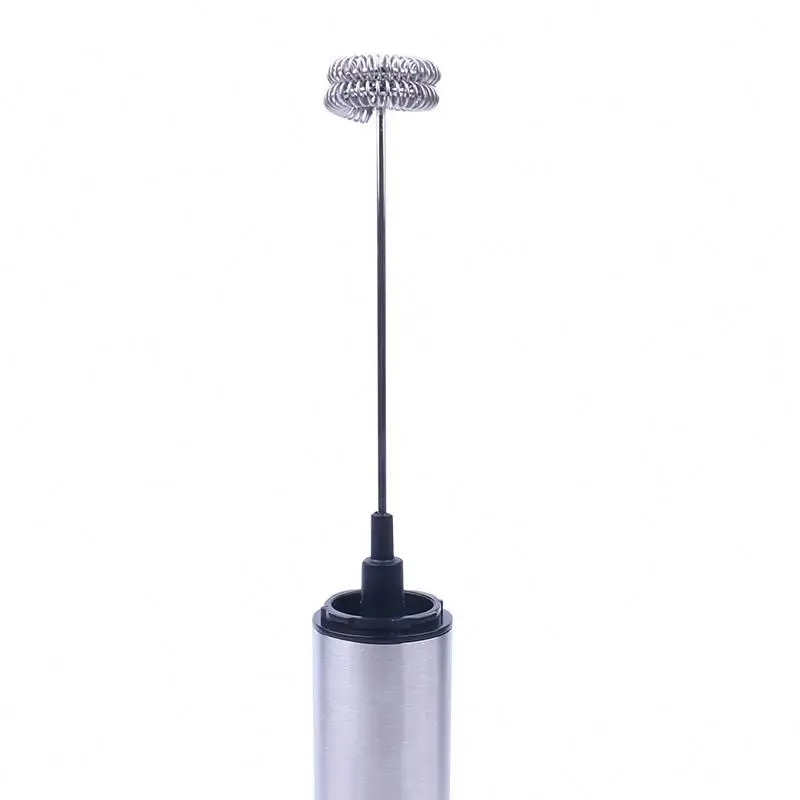 

kitchen hand blender egg beater ,NAYgx Updated 2020 Version Milk Coffee Frother Handheld Battery Operated, Silver