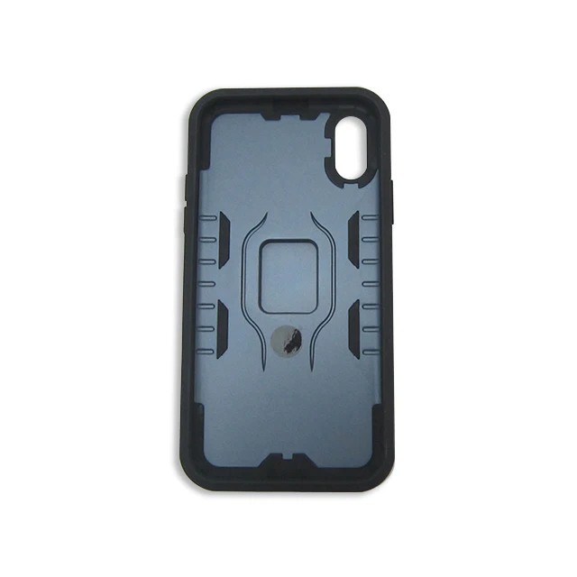 

For iphone XS shockproof cell phone case with metal ring holder case cover