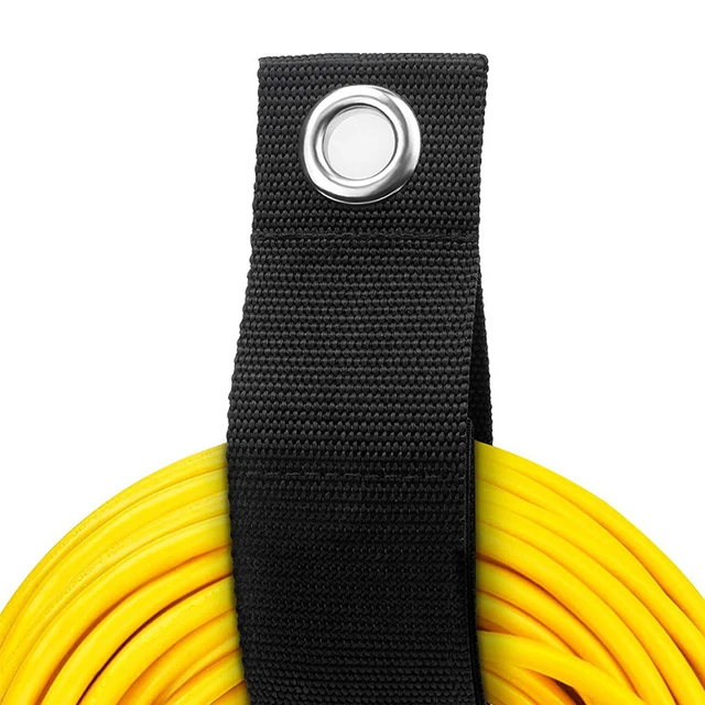 

Custom Logo Binding Hanging Up Ski Rope Strap For Water Sports, Black
