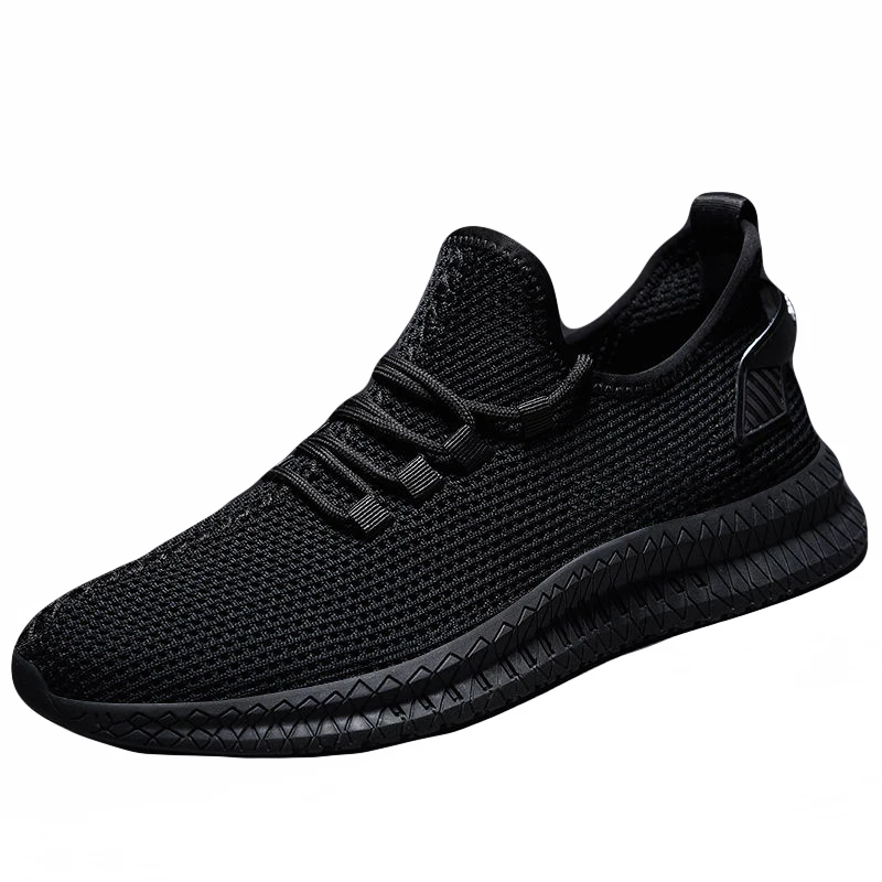 

Wholesale Fashion Fly Knitting Sports Shoes Walking Shoes For Men