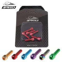 

IIIPRO TAIWAN MTB Road Bicycle Stem Screw m5x18mm Washer titanium steel Handlebar Bolt