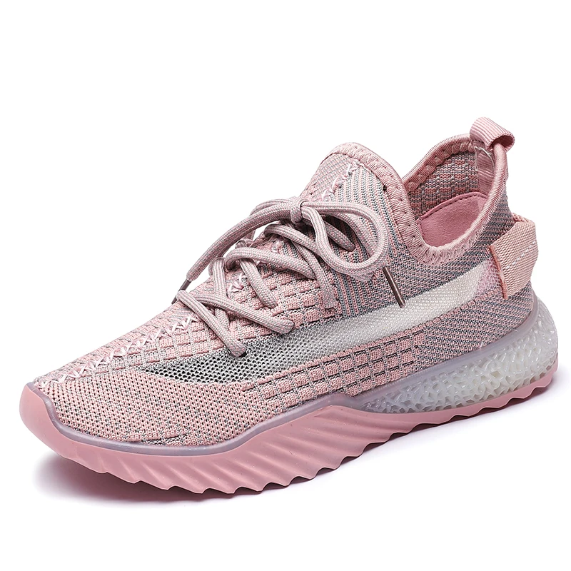 

YUJIAN Brand Wholesale Women's Big Size Running Sports Shoes, Black