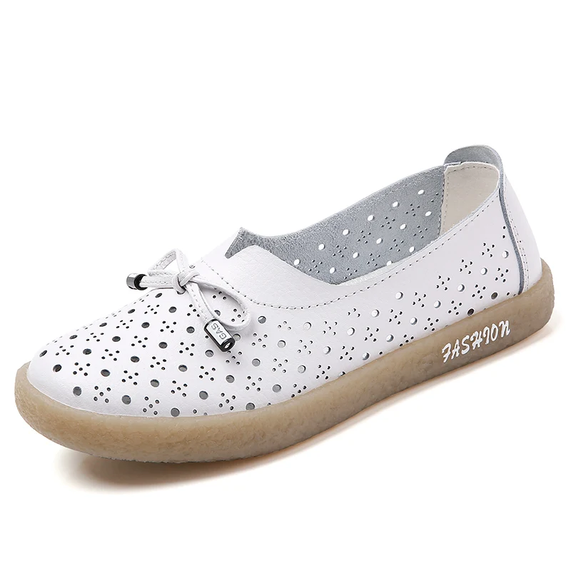 

Promotional Various Elegant Women's Breathable Casual Wholesale Flat Shoes, Black,white,beige