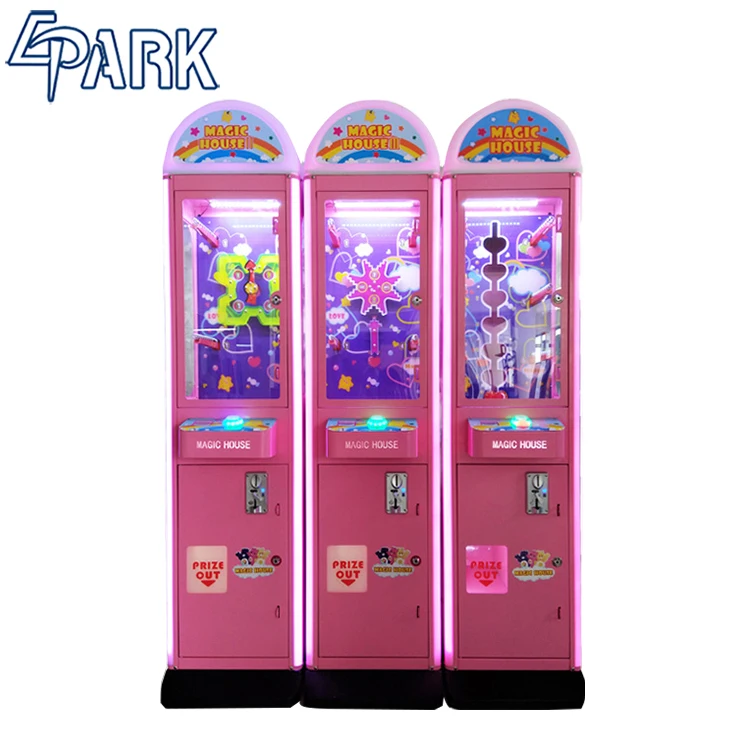 

Coin Operated Magic House Gift Machine Skill Crane claw machine game for sale