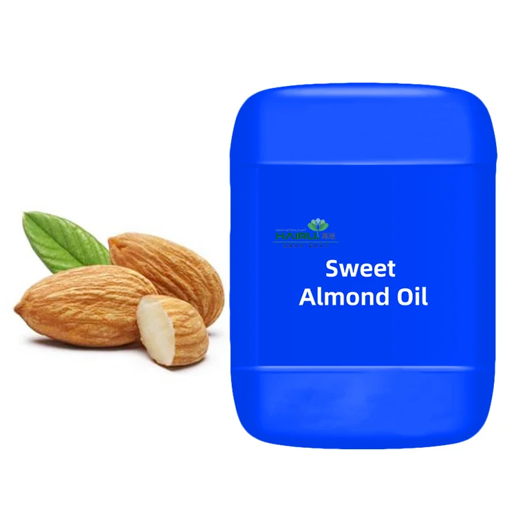 

Wholesale top quality 100% pure cold pressed hair massage carrier oil cosmetic grade sweet almond oil