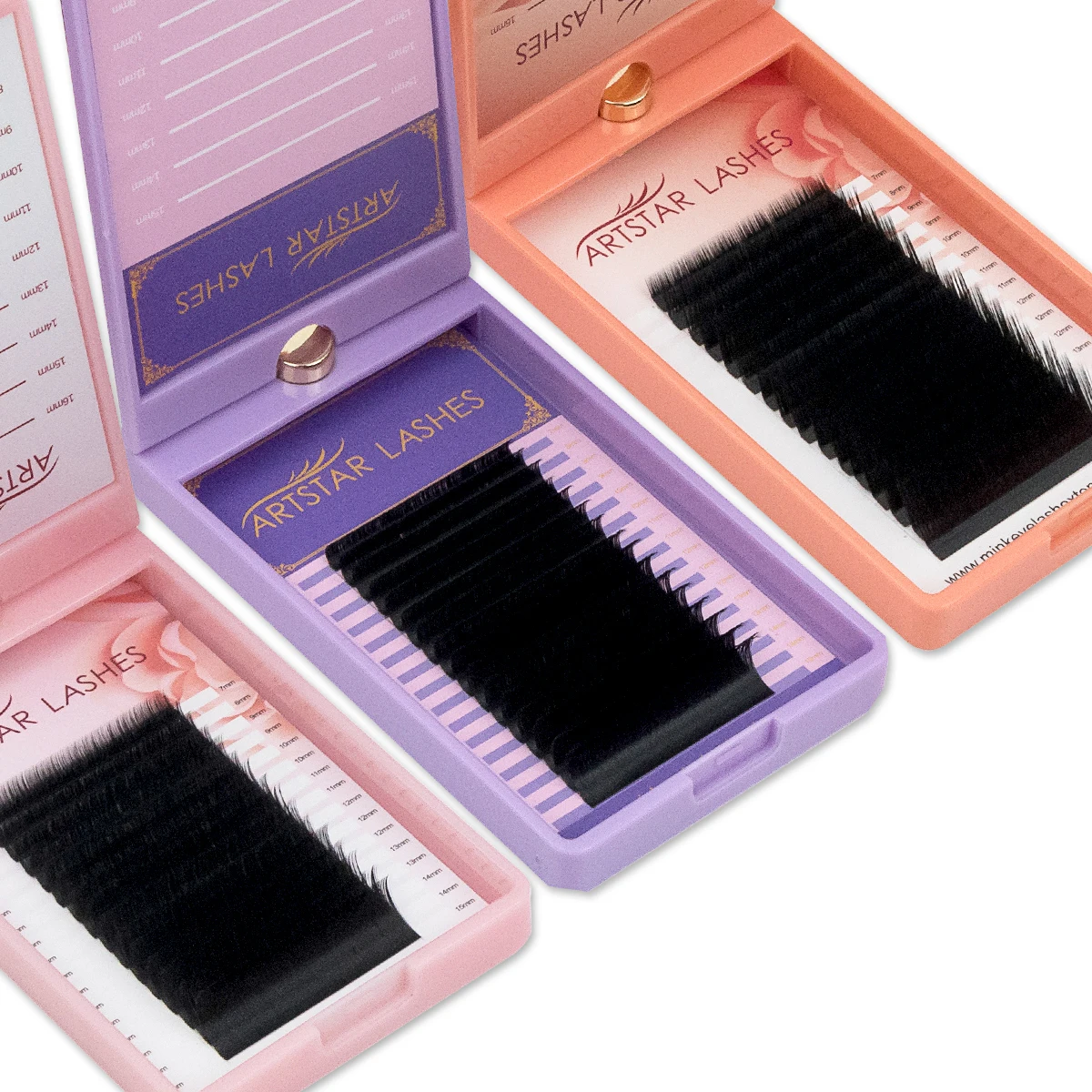 Matte Black Eyelash Extensions Individual Lash