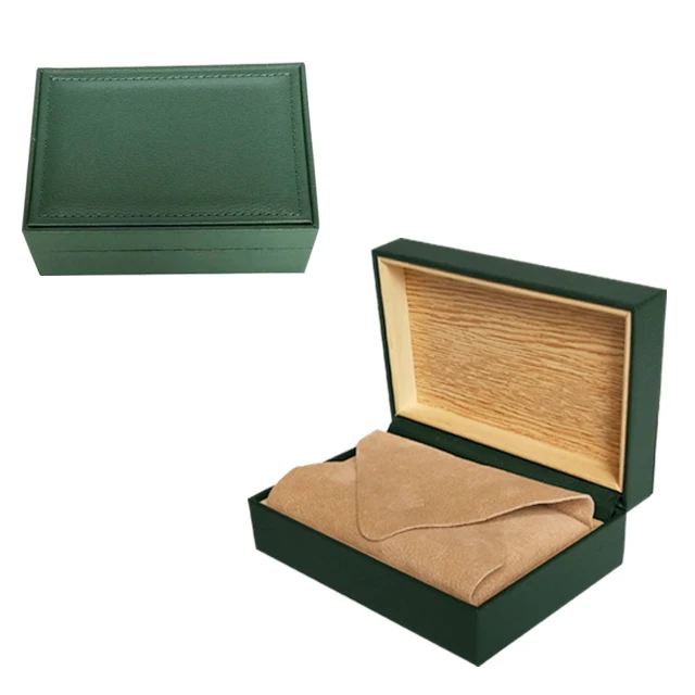 

nice brand watch wrist bangle leather velvet wood box packaging, Also customized
