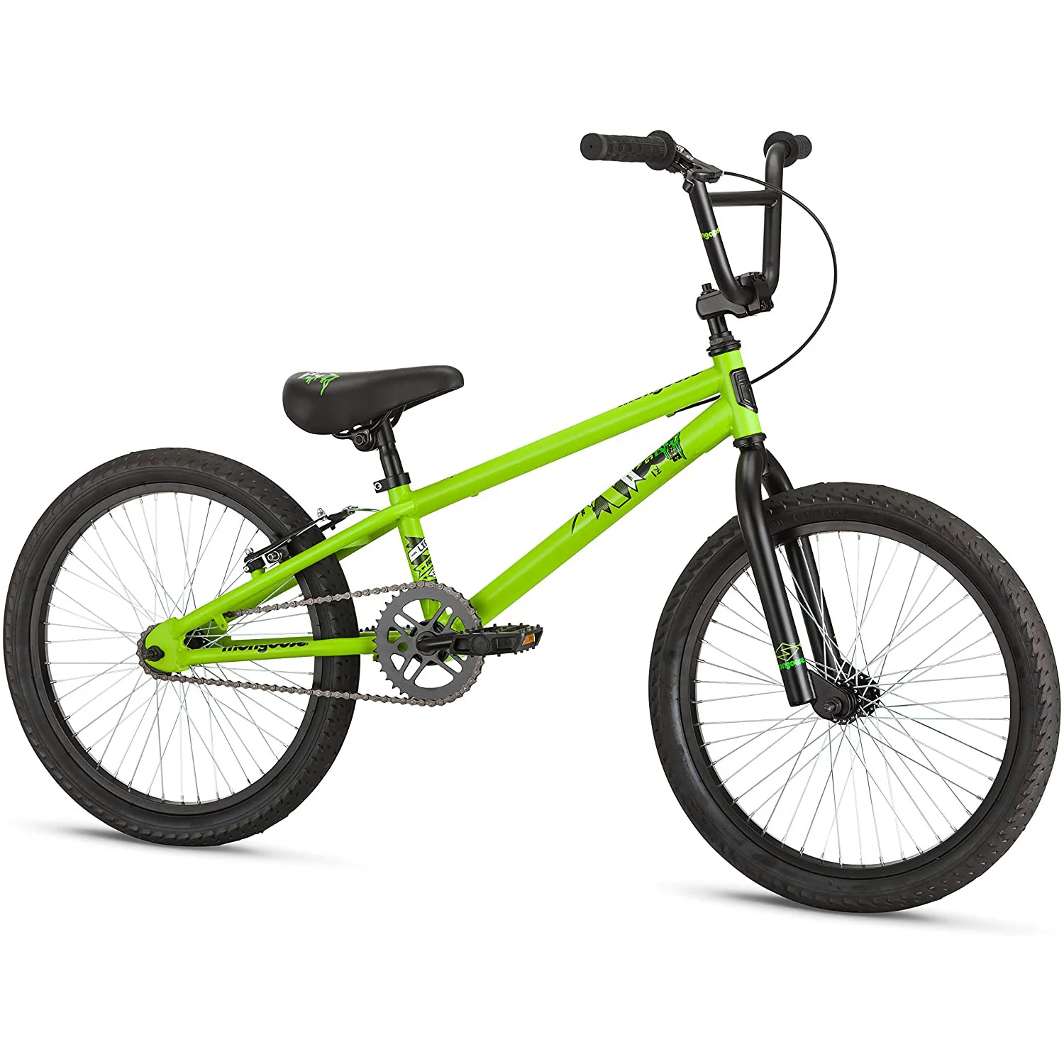 

Customized Good Quality Steel Disc Brake Neon Green Variable Speed BMX-Bike, Picture shows