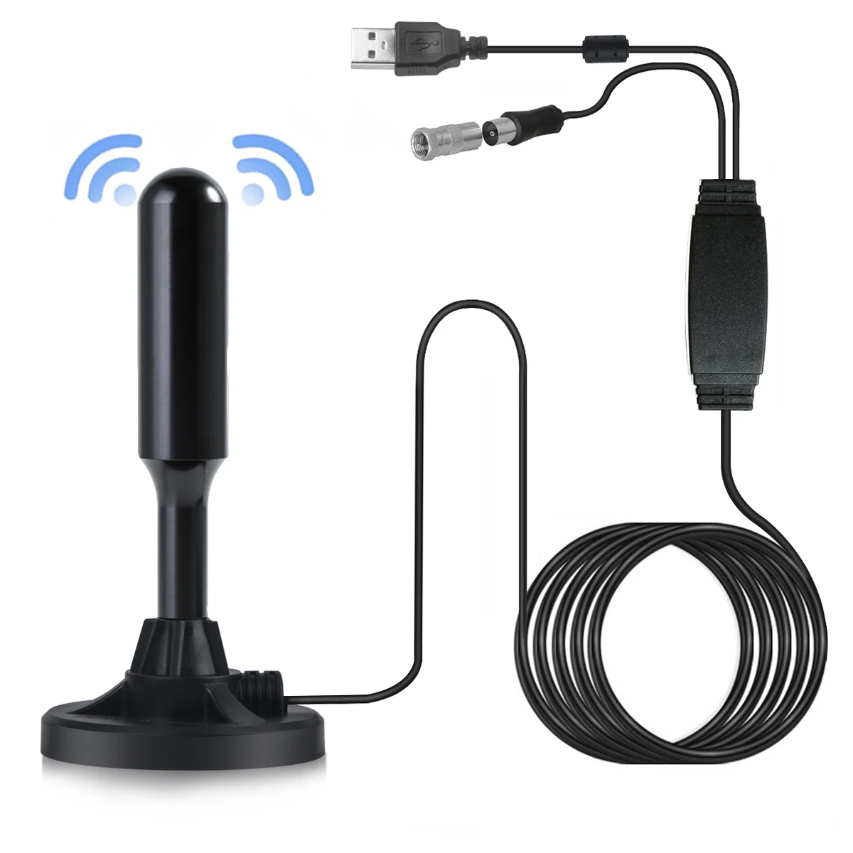 

Original Factory smart Hdtv TV Hd Digital IndoorTV Antenna, Black