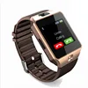DZ09 Stainless steel 32GB memory smartwatch video call 380mAh support camera and video smart bracelet smart watch phone