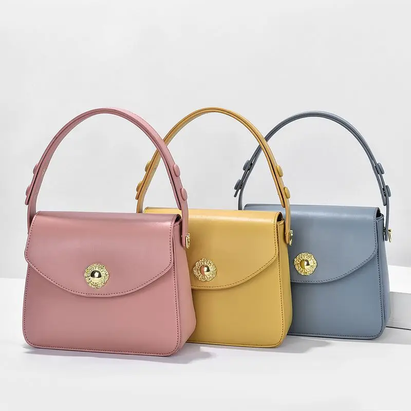 

In Stock Wholesale Sac a Main Messenger Bag Good Quality Leather Bags Women Handbags Fashionable Bags For Girls