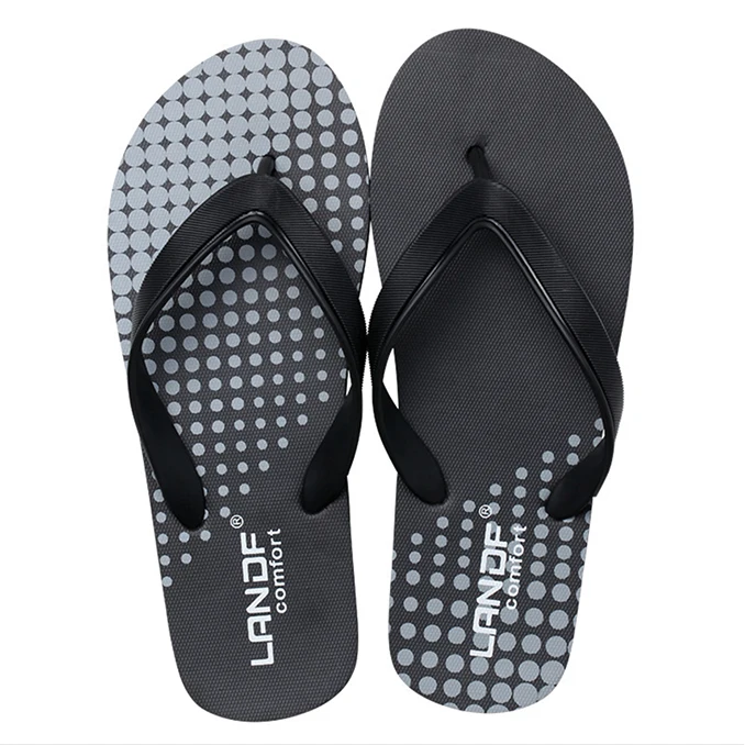 

New Design men beach sandals Fashion Men outdoor Slippers Custom Flip Flops