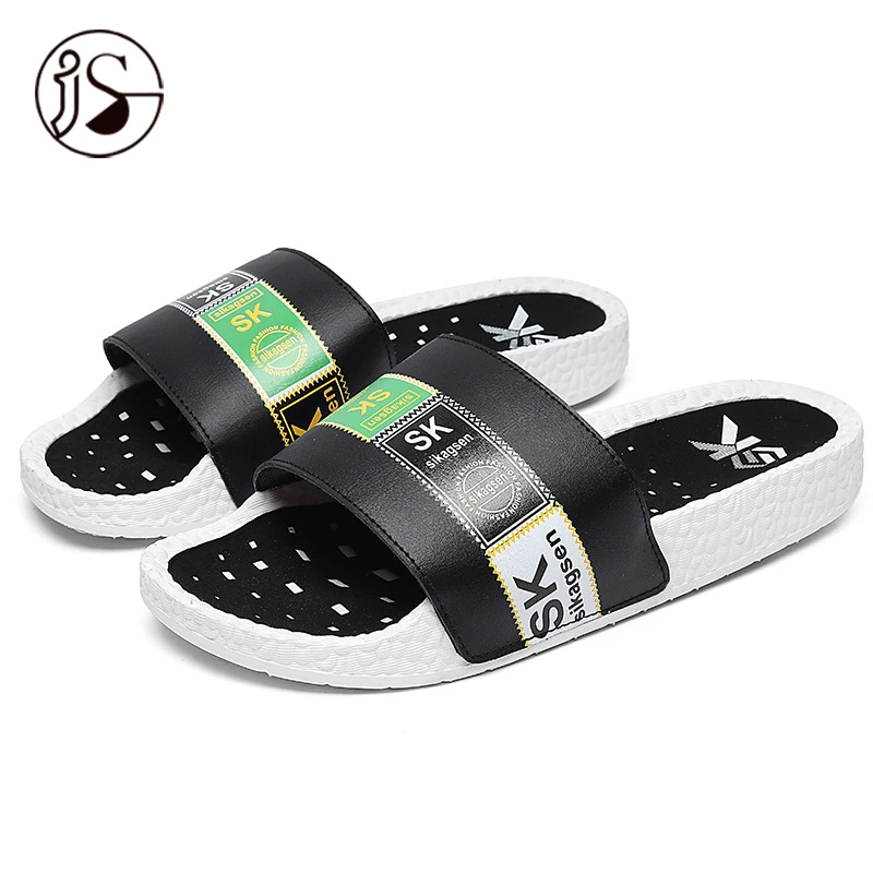 

Men's Slippers The new thick-soled non-slip men's slippers in 2021 are fashionable for wearing men's sandals outside, Customized color