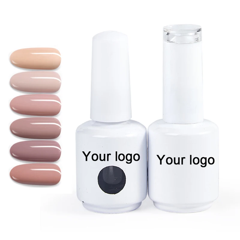 

custom logo non toxic nail product salon wholesale oem private label color uv gel nail polish