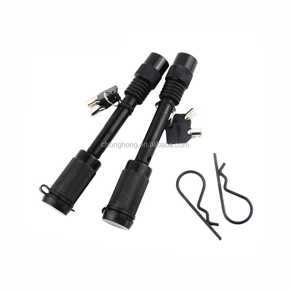 Galvanized 1/2" 5/8" Trailer Hitch Lock Safety Pin With R Pin For Heavy Duty Tow Locking Auto