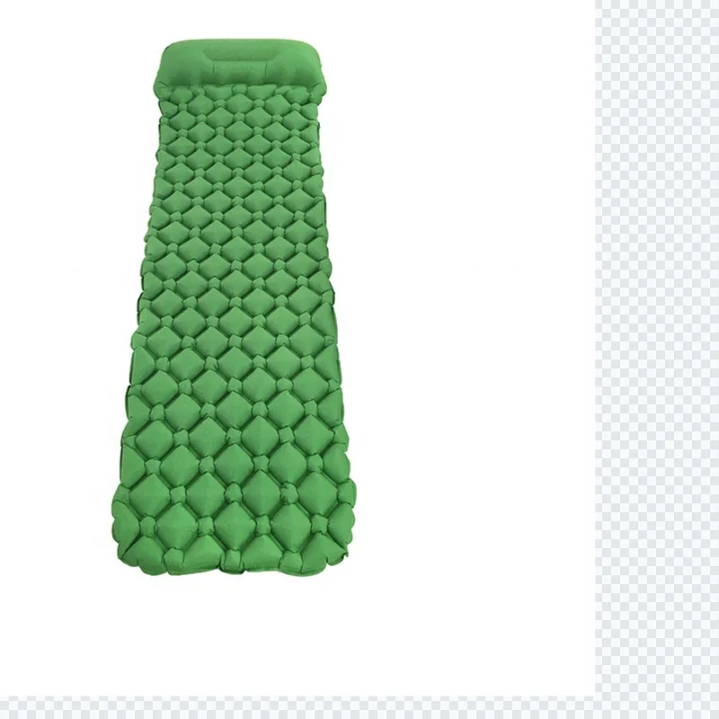 

Waterproof Travel Tpu Sleeping Mat Lightweight Outdoor Inflatable Air Mattress Ultralight Camping Sleeping Pad For Hiking, Blue, black, orange green