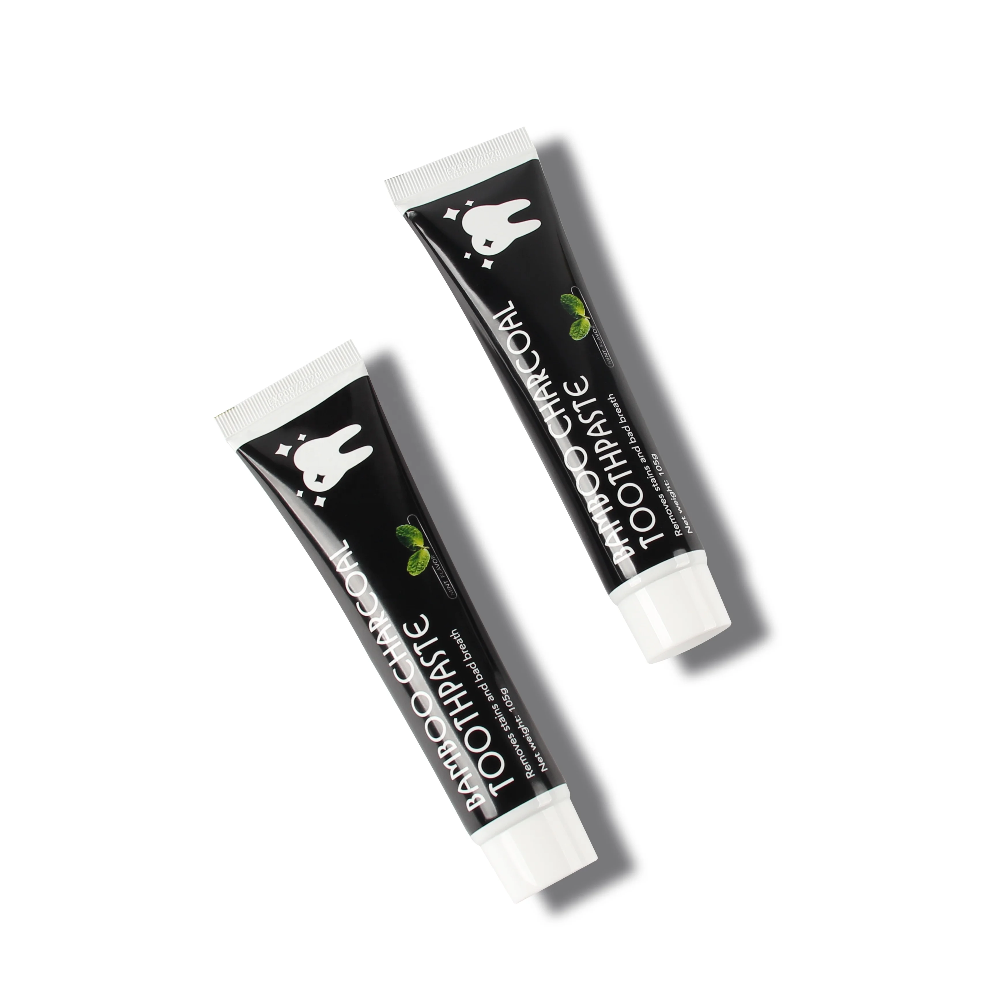 

2021 Hot Sale 100% Natural Teeth Whitening Toothpaste Wholesale Fluoride Free Activated Bamboo Charcoal Toothpaste Private Label