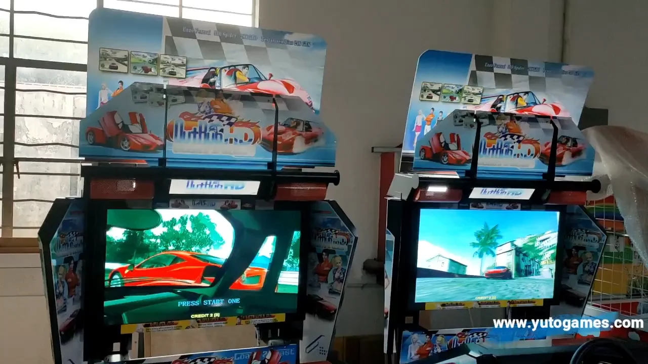 Factory Price Coin Operated Outrun Racing Game Racing Car Driving Arcade Simulator Game Machine