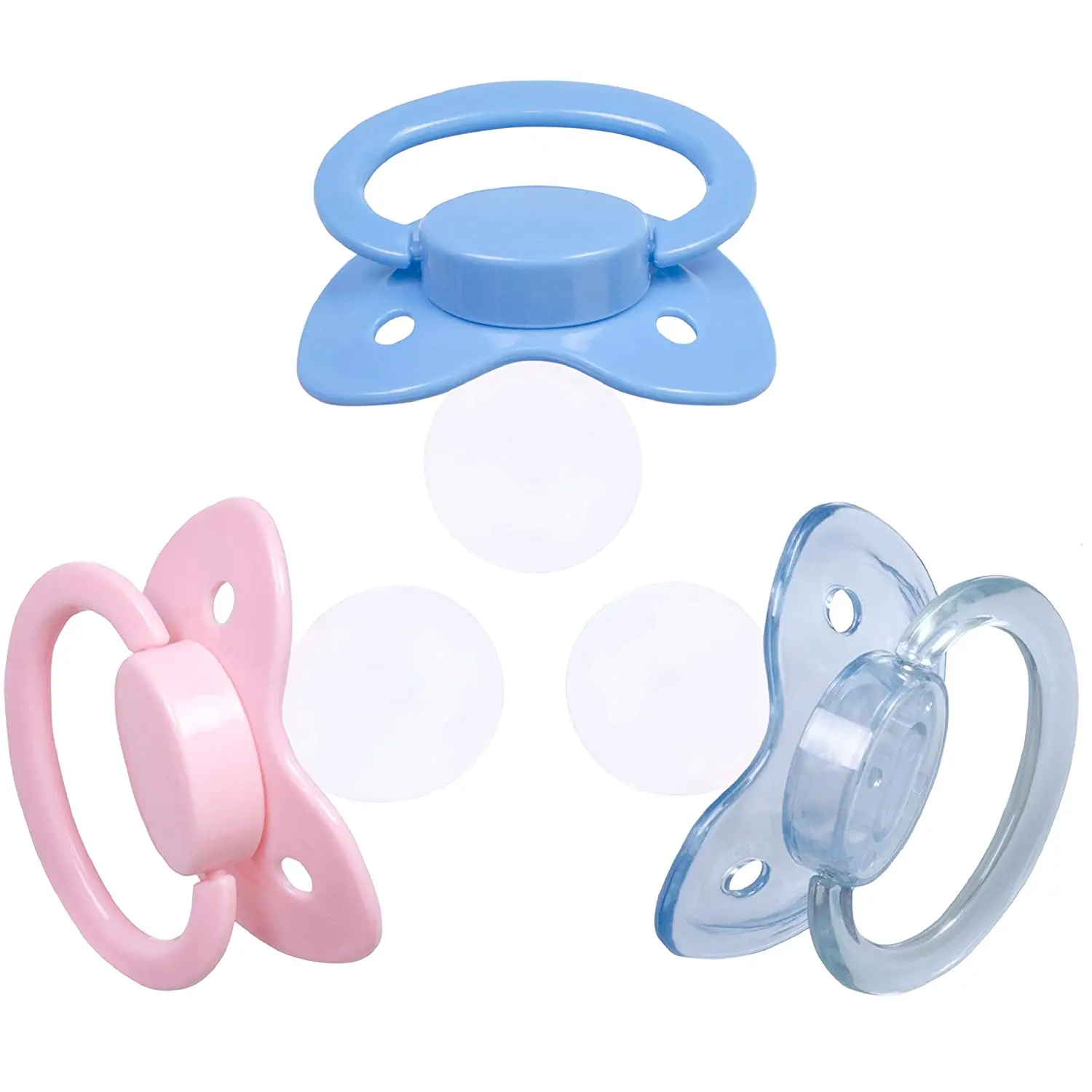

Wholesale Pacifier BPA Free Silicone Soother Adult Pacifier Dummy, Customized color