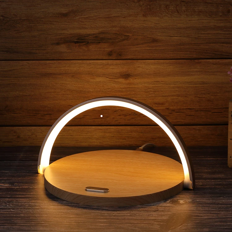 

Portable Mobile China Manufacturer Wireless Charger Adjustable Lamp