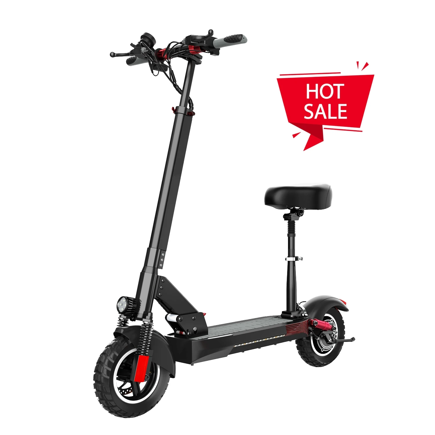 

USA Sample Available 48V 800W off Road 10 inch 48V 16Ah Electric Scooter For Adults with fast speed