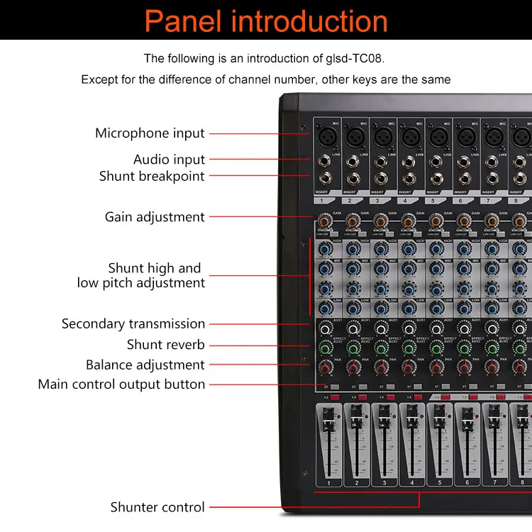 Mixing school. Mixing school