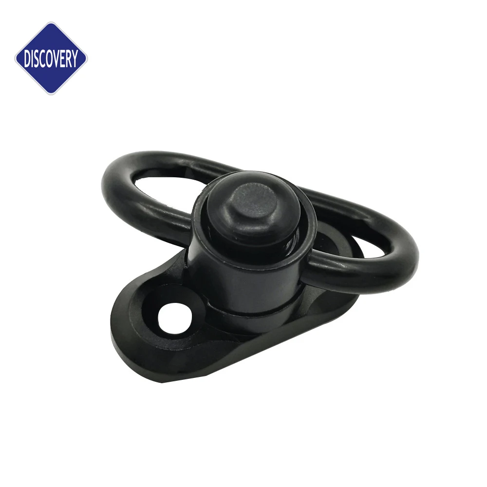 

Discovery #210618 Universal Keymod Sling Rail Adaptor Mount kit wtih Push Button QD Sling Swivel KEYMOD SLING, Black