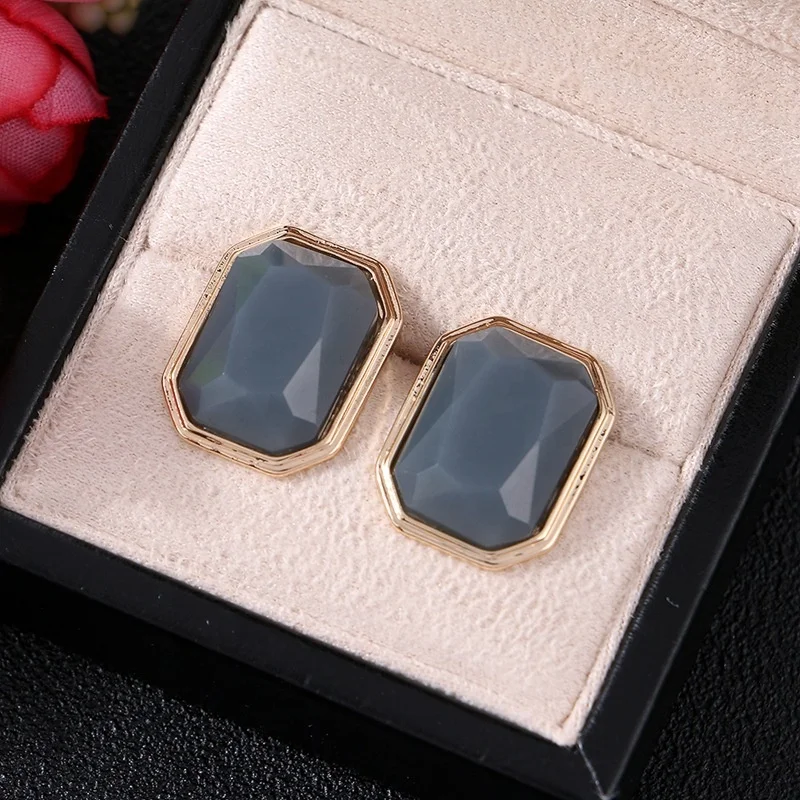 

Geometric Stud Earring for Women Xmas Earrings Charm Party Wedding Jewelry