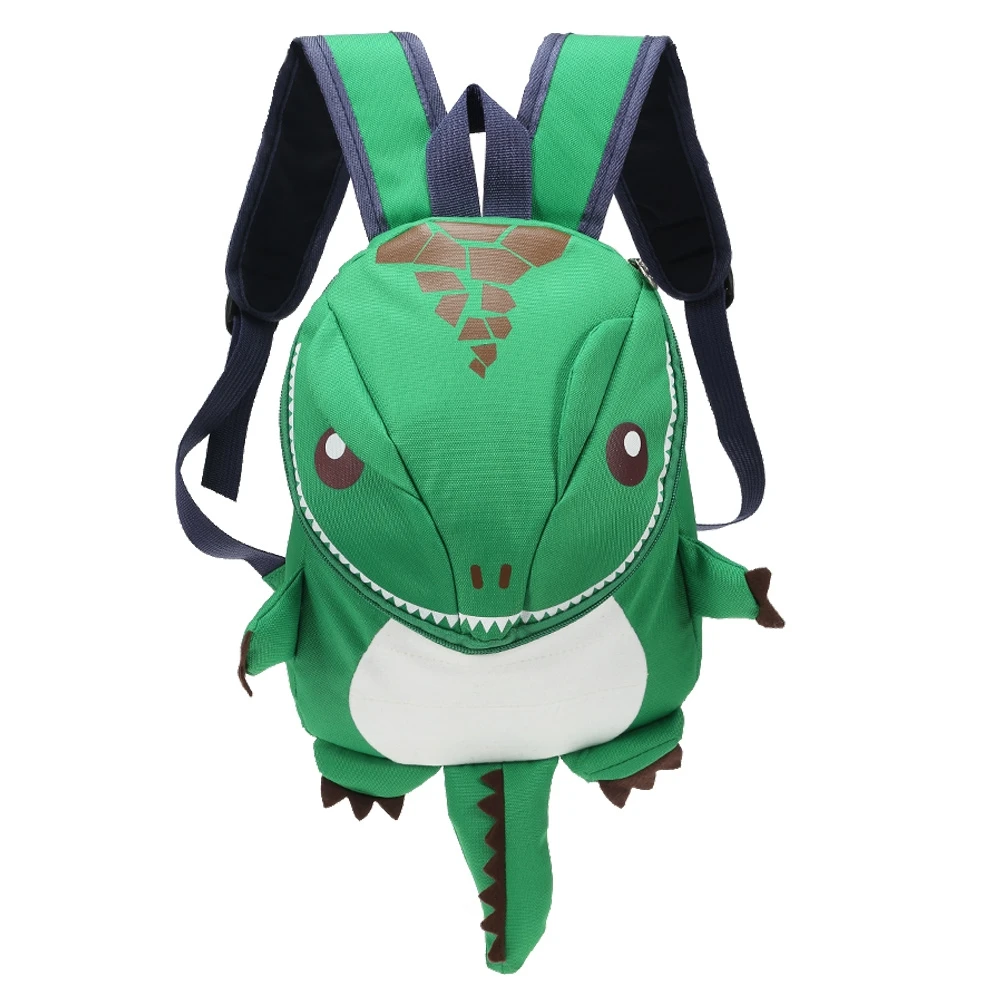 

Cartoon Dinosaur Backpack Children Kids Kindergarten School Bag, 5 colors