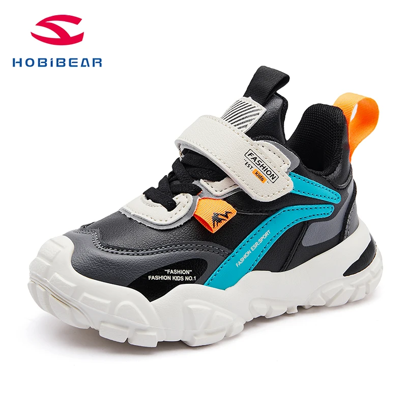 

Hobibear 2021 White New Kids School Shoes for Boys and Girls Children's Sneaker Kid Shoes Footwear Outdoor Sneakers, Black/red,black/blue