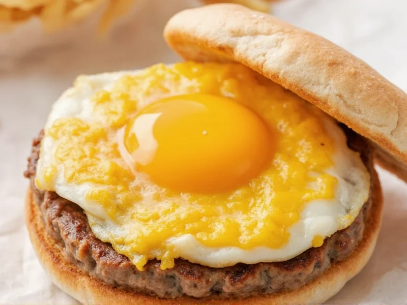 calories in mcmuffin sausage egg