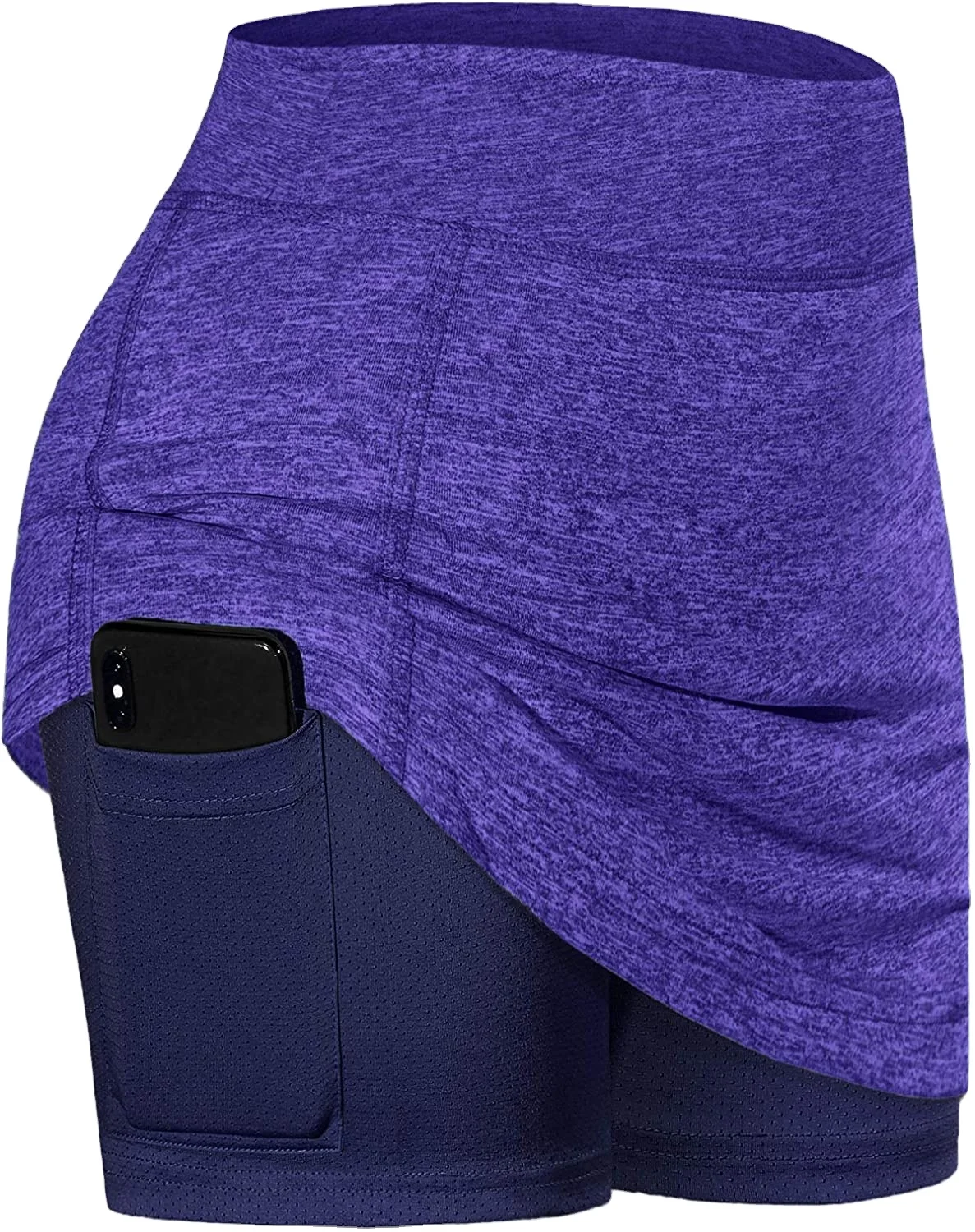

Factory Wholesale Women Tennis Inner Shorts Elastic Sports Shorts With Pockets Golf Skirt Lady