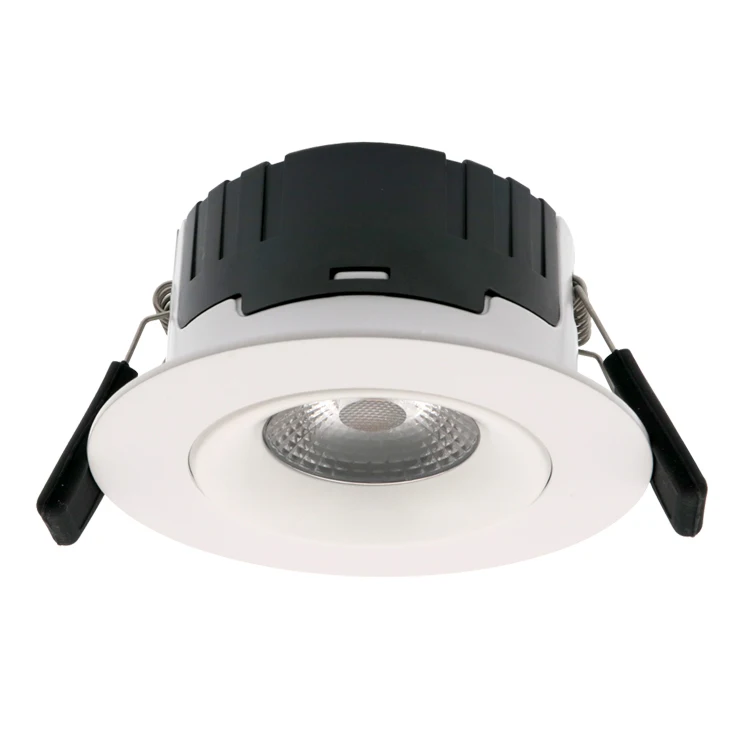 Modern white color high lumen commercial circular spot light 230v dimmable