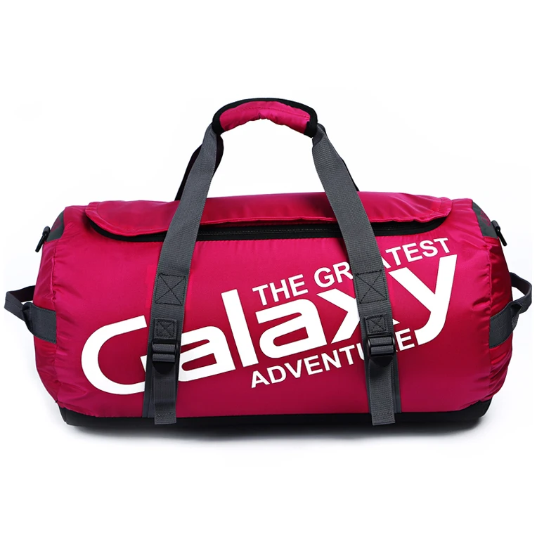 

custom large capacity gym bag fashion nylon tote travel bag, Customized color