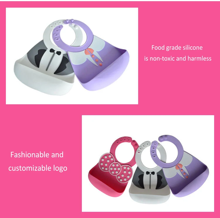 baby bibs waterproof silicone