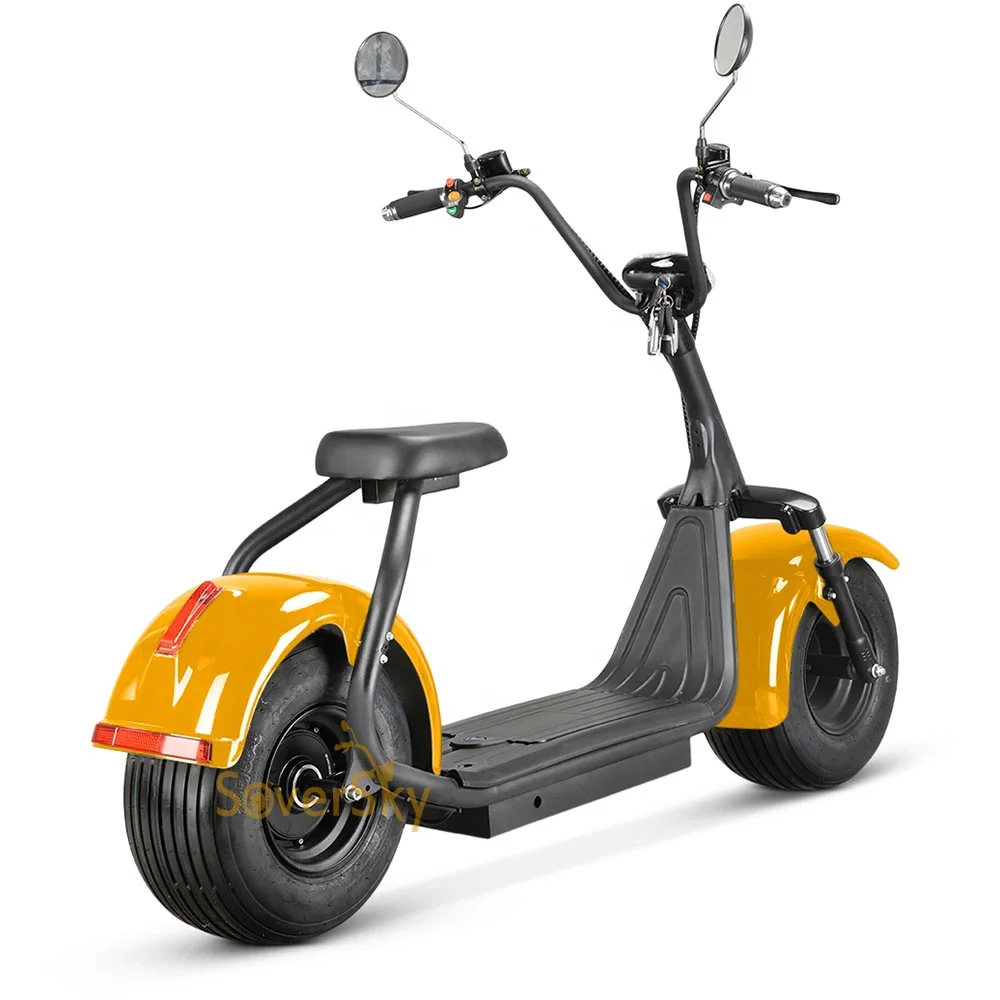 

SoverSky USA Warehouse 2020 1000w-3000w 40-80KM Scooter Electric Scooter City coco bike motorcycle 2 big Wheels for Adults Ebike