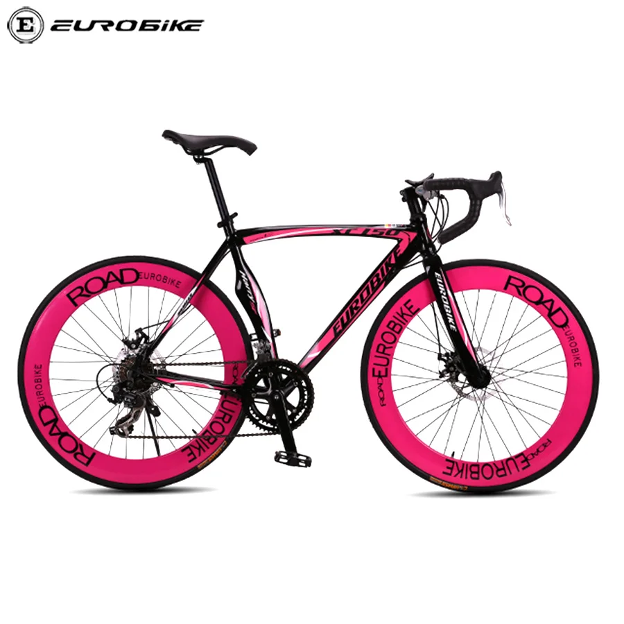 

Eurobike XC750-60Design Road Bicycle Dual Disc Brakes Hot Sales New Bike frame Racing Customized Steel Training Road Bike stocks, Current color or customize