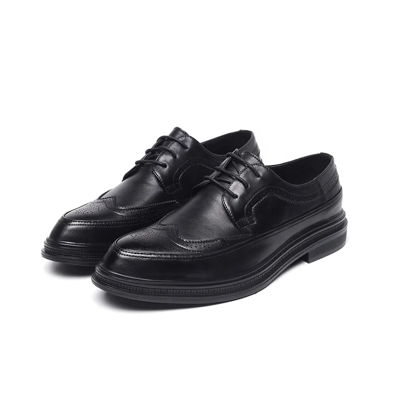 

Spring/Summer New 2022 Men's Baroque Leather Shoes Soft Sole Men's Dress Shoes