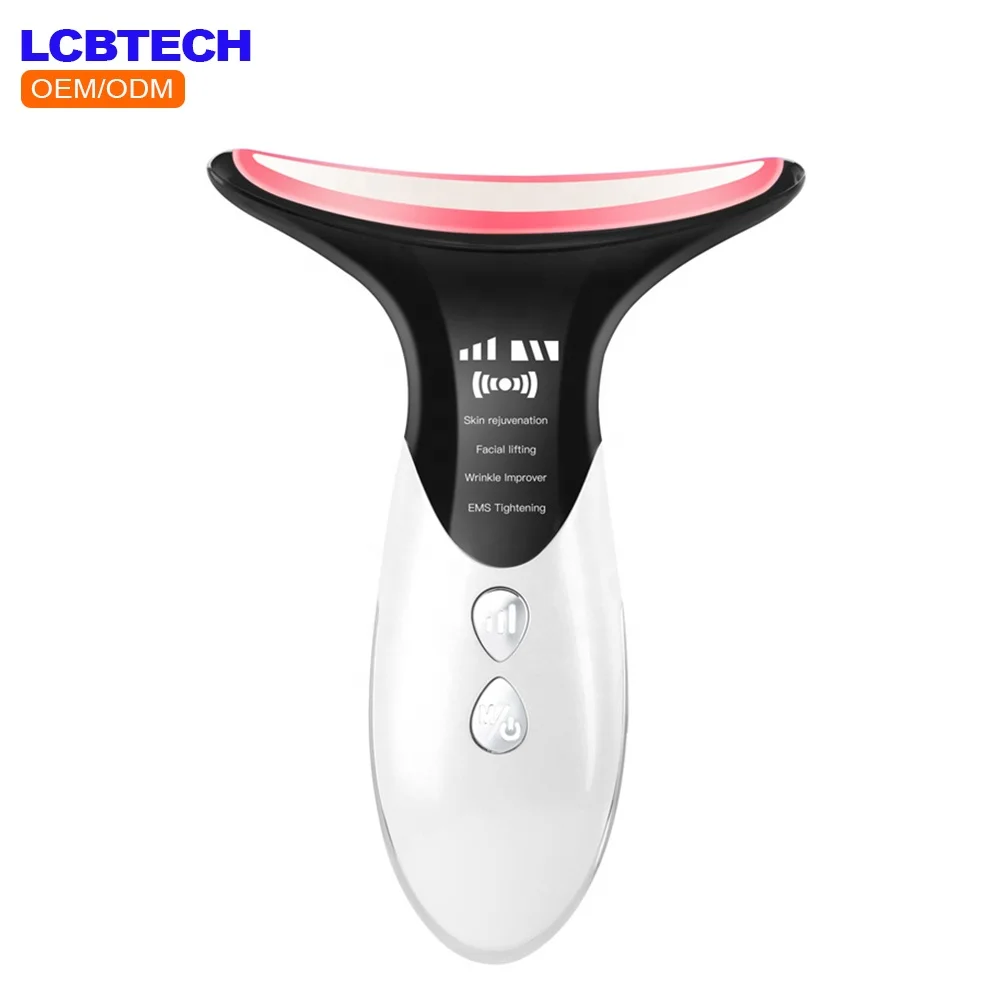 

Portable Electric Neck Massager Reduce Double Chin Neck And Face Lifting Tool for Women Rechargeable EMS Beauty Neck Instrument