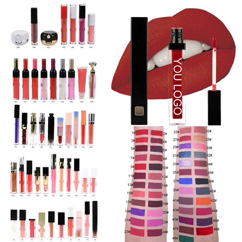 

Liquid Lipstick Lip Gloss Por Mayor Matte Mate Balsamos Labial