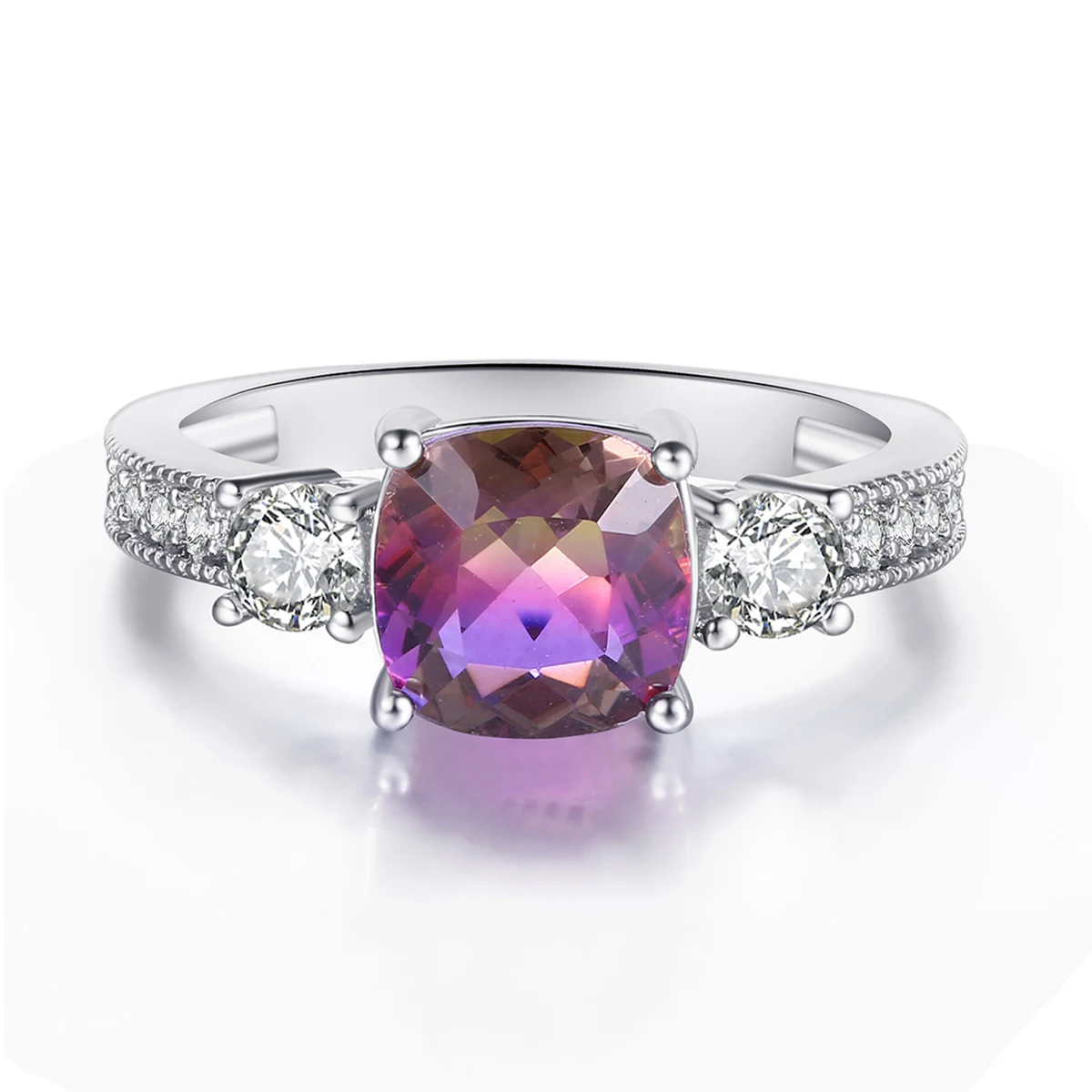 

Gold plated ring gold heart rings gem stone rings