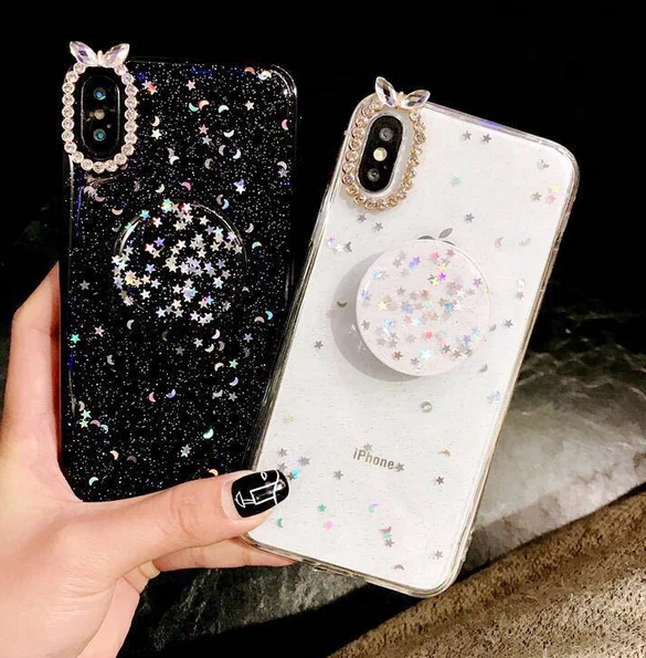 Smart Unique Trendy Fashion Bling Phone Cases For Iphone 11 pro max X XR XS MAX 6 7 8 Smart Unique Trendy Fashion Bling Phone Cases For Iphone 11 pro max X XR XS MAX 6 7 8