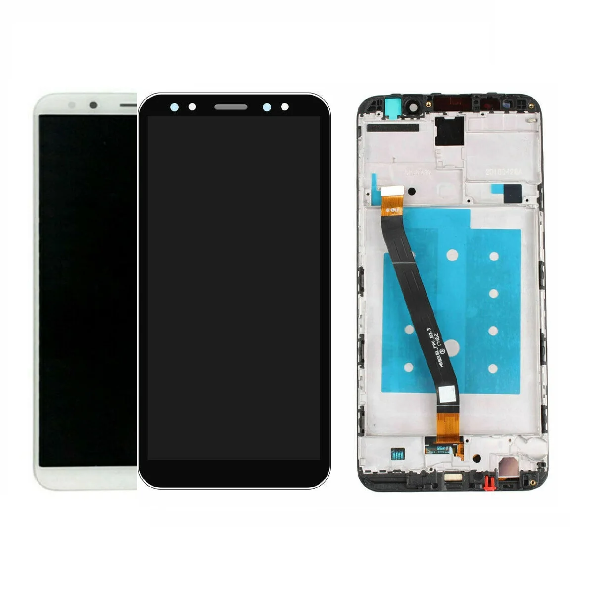 

Aftermarket 100% New for Huawei Mate 10 Lite LCD Screen Display and Touch Screen Digitizer Assembly With Frame Black White