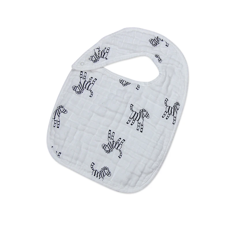 

Super Absorbent Organic 100% Cotton Baby Bandana Bibs For Infant Toddler