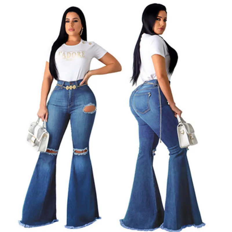 

Women Sexy High Waist Jean Spring Autumn classic Jeans Fashion casual Pencil Pants New Arrivals Jeans, Multi