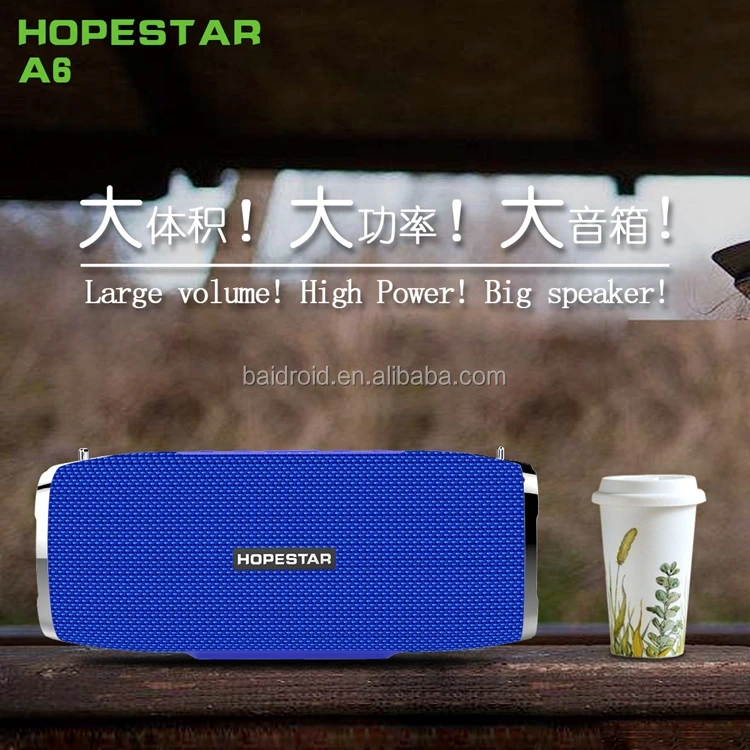 35W Waterproof Hopestar A6 Bluetooth Speaker Audio Speaker Audio Bass Subwoofer Outdoor Portable Wireless Speaker + Mobile Power - ANKUX.COM