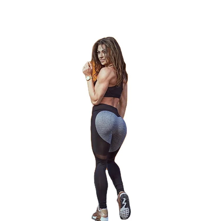 

Wholesale 2021 new design workout clothing sport Gym High Waist Fitness Custom Women Yoga Pants, Customized color