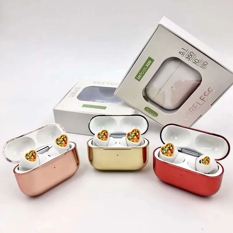 

electroplating inpods 300 Wireless Bt earbuds v5.0 stereo wireless headset