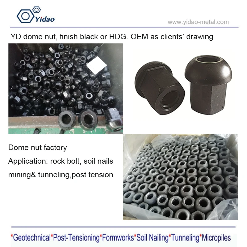 Mining rock bolt M20 25 32 for ground anchor