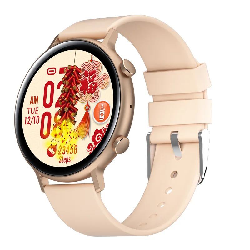 

Wholesale Reloj Smart Fitness Wristband GW33Pro 1.28 Inch Round Screen Fitness Health Tracker New watches women wrist luxury